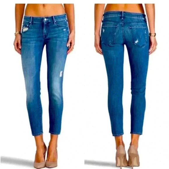 MOTHER Pants - Mother The Looker Crop - Graffiti Girl 26
